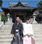 森戸神社 結婚式 平成25年4月7日