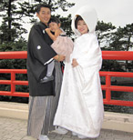 森戸神社 結婚式 平成26年10月11日
