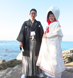 森戸神社 結婚式 平成27年1月27日