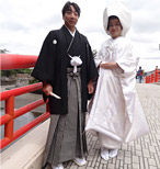 森戸神社 結婚式 平成27年6月6日
