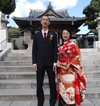 森戸神社 結婚式 平成27年10月27日