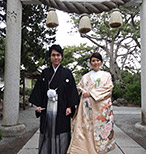 森戸神社 結婚式 平成27年12月14日