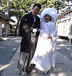 森戸神社 結婚式 平成27年12月20日