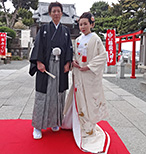 森戸神社 結婚式 平成28年3月12日