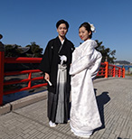 森戸神社 結婚式 平成29年12月3日