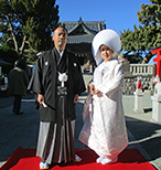 森戸神社 結婚式 令和4年1月14日